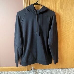 Lululemon City Sweat Pullover Hoodie in Black Stretch French Terry